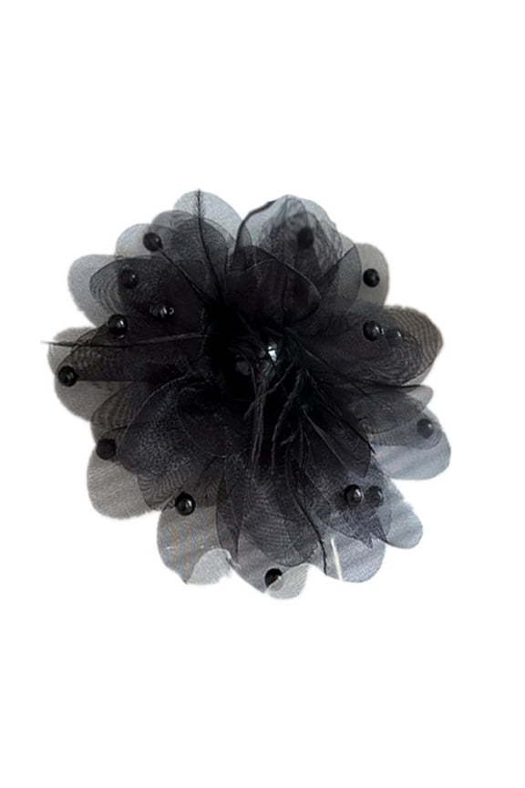 Modern And Beads Decorated Sheer Brooch For Evening Wear Fashion Statement Professional Party Accessory