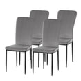 thumbnail image 1 of Modern And Contemporary Tufted Velvet Upholstered Accent Dining Chair, 1 of 9