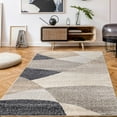 thumbnail image 1 of Modern Area Rug with Geometric Design in Beige Grey, 1 of 5