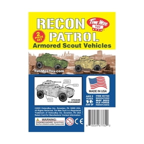 Modern Armored Car - OD Green & Tan New