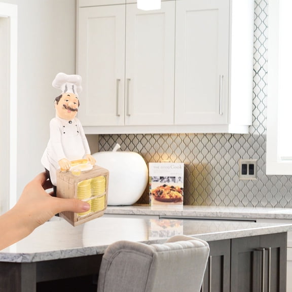 Modern Art Figure Statue White Resin Craft Decorative Ornament for Hotel Bakery