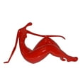 thumbnail image 1 of Modern Art Red Women on the Beach Resin Statue - Size: 28"L x 8"W x 16"H., 1 of 13