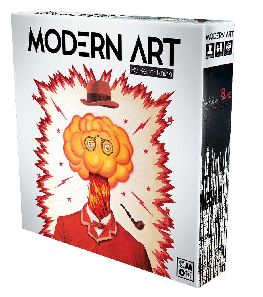 Modern Art Strategy Board Game, by CMON
