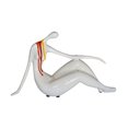 thumbnail image 1 of Nifao Modern Art Women on The Beach White with Paint Drops Resin Statue – Resin Statue, Modern Art Decor, 14"L x 4"W x 8"H, 1 of 12
