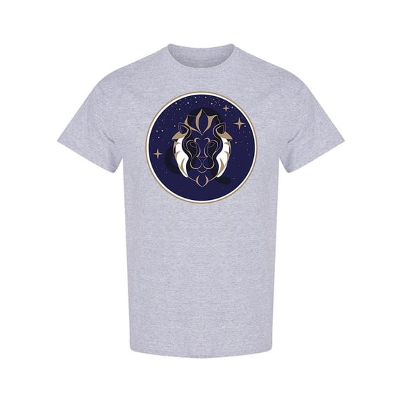 Modern Astrology Leo Zodiac Sign T-Shirt Men -Image by Shutterstock, Male Medium