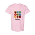 thumbnail image 1 of Modern Autism Puzzle Piece A Neurodiversity Design And Slogan Unisex T-Shirt, up to size 5XL, 1 of 2