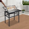 thumbnail image 1 of Modern BBQ Flip Grill, Alloy Steel with Baking Paint, Modular Tabletop Conversion & Side Storage, Great Gift for Outdoor Enthusiasts, 1 of 18