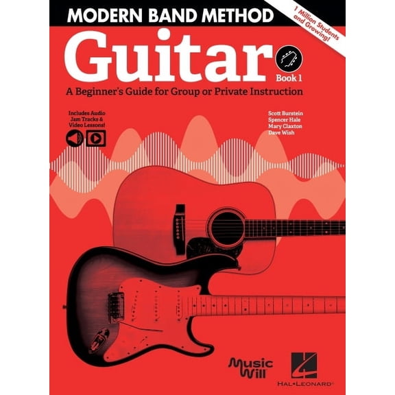Modern Band Method - Guitar, Book 1: A Beginner's Guide for Group or Private Instruction (Bk/Online Audio), (Paperback)