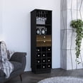 thumbnail image 1 of Modern Bar Cabinet with Wine Storage for Dining Room Entertainment, 1 of 3