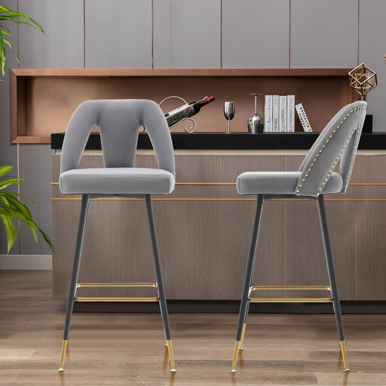 https://i5.walmartimages.com/seo/Modern-Bar-Chairs-Set-2-Contemporary-Velvet-Upholstered-Stools-Nailheads-Gold-Tipped-Black-Metal-Legs-Leisure-Style-Cushioned-Counter-Backrest-Footre_d88bb89c-b12e-4a46-bd11-d98189703a11.6f91c6abcf5fca33270aaf22d1a906a1.jpeg?odnHeight=768&odnWidth=768&odnBg=FFFFFF