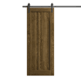 thumbnail image 1 of Modern Barn Door 32 x 80 inches | Ego 5006 Marble Oak | 6.6FT Rail Track Heavy Hardware Set | Solid Panel Interior Doors, 1 of 5