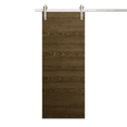 thumbnail image 1 of Modern Barn Door 32 x 84 inches | Ego 5000 Marble Oak | 6.6FT Silver Rail Track Heavy Hardware Set | Solid Panel Interior Doors, 1 of 5