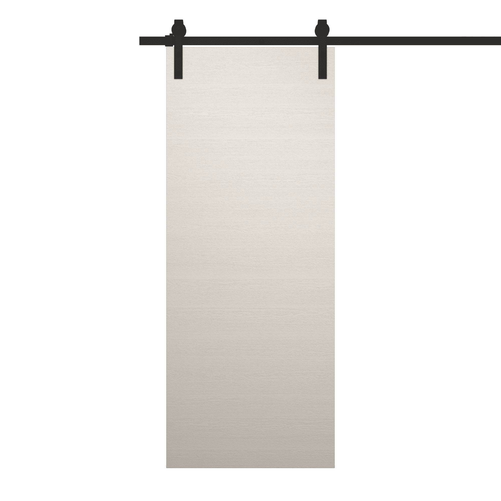Modern Barn Door 42 x 96 inches Ego 5000 Painted White Oak 8FT Rail