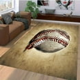 thumbnail image 1 of Modern Baseball Field Pattern Area Rugs Green Carpet Suitable for Living Room Kitchen Bedroom Laundry Room Home Decorations, 1 of 6