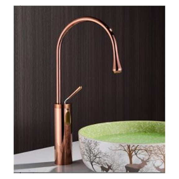 Modern Basin Faucet Brushed Gold Black Silver Faucet Deck Mounted Basin Sink Tap Mixer Cold Brass Tap for Bathroom