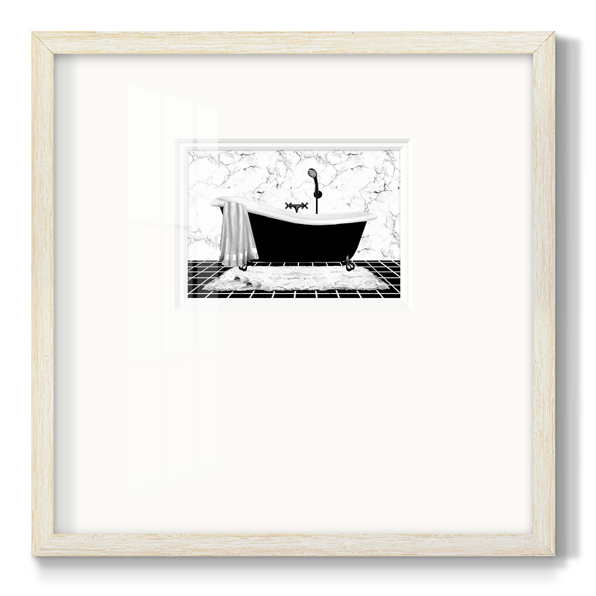 Modern Bath IPremium Framed Print