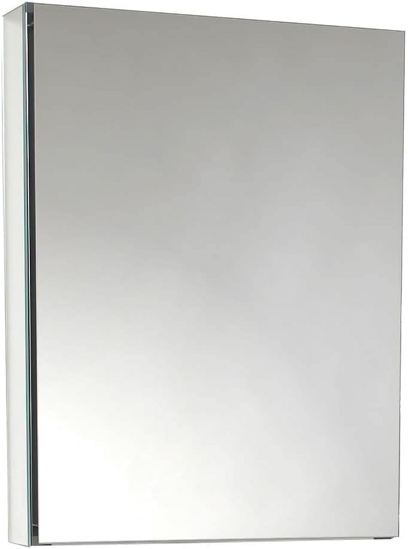 Modern Bathroom Medicine Cabinet 19.5W x 26H x 5D, Wall Mount, Mirrored ...