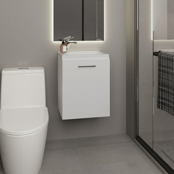 Bathroom Vanity with Sink, 1 Door