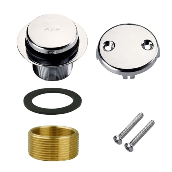 Modern Bathtub Drain & Overflows Trim set with Tip Toe Designings Elegant Tub Drain Conversion Simple Installation