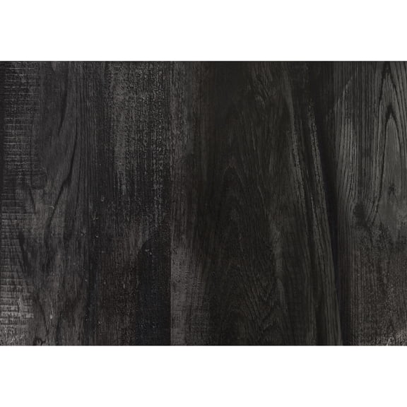 Modern Bedroom Side Table - Black Laminate, Strong Construction End In Metal And Laminate For