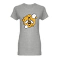 thumbnail image 1 of Modern Bee Logo Shaped T-Shirt Women -Image by Shutterstock, Female Small, 1 of 2