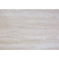 thumbnail image 1 of Modern Beige Marble Look Accent Side End Table with Gold Metal X-Frame & Storage Drawer for Living Room or Bedroom, 18.25" W, 1 of 7