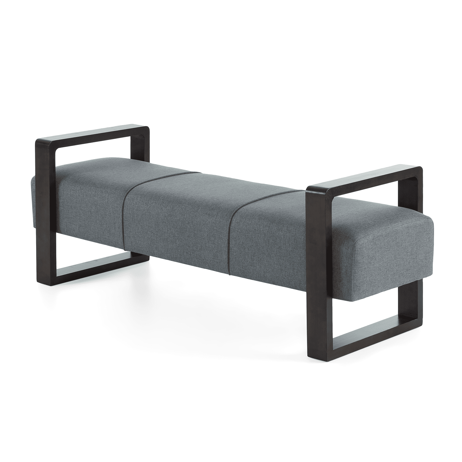 Modern Bench, 19.68''D x 58.75''W x 20.86''H Entrance Ottoman Bench ...