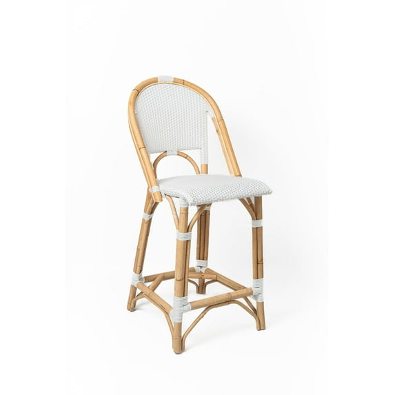 Modern Bistro Rattan Counter Stool