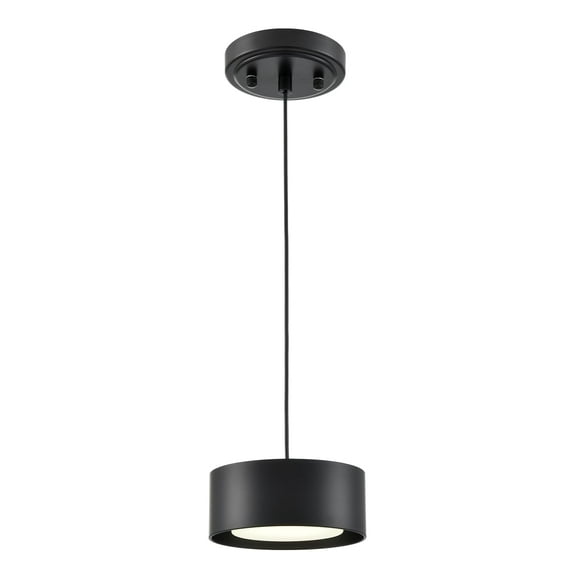 Modern Black LED Kitchen Island Pendant Light Fixture Mini