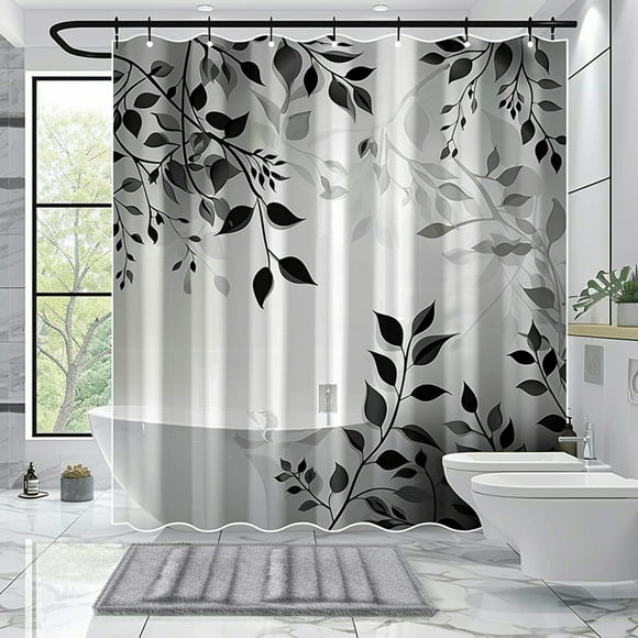 Shower Curtain Matching Window Curtain