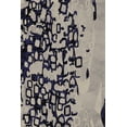 thumbnail image 1 of Modern Black and White Contemporary Area Rug, 1 of 2