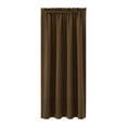 thumbnail image 1 of Modern Blackout Curtains Solid Curtain with Rod Pocket for Farmhouse Bedroom Living Room Home Decor Drapes Window Treatments 42x54in, 1 of 4