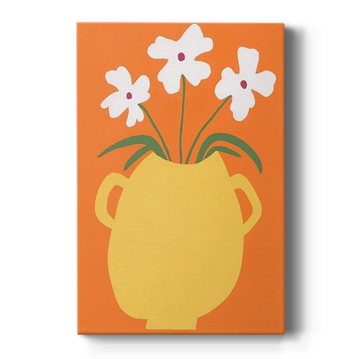 Modern Blooms II Premium Gallery Wrapped Canvas - Ready to Hang