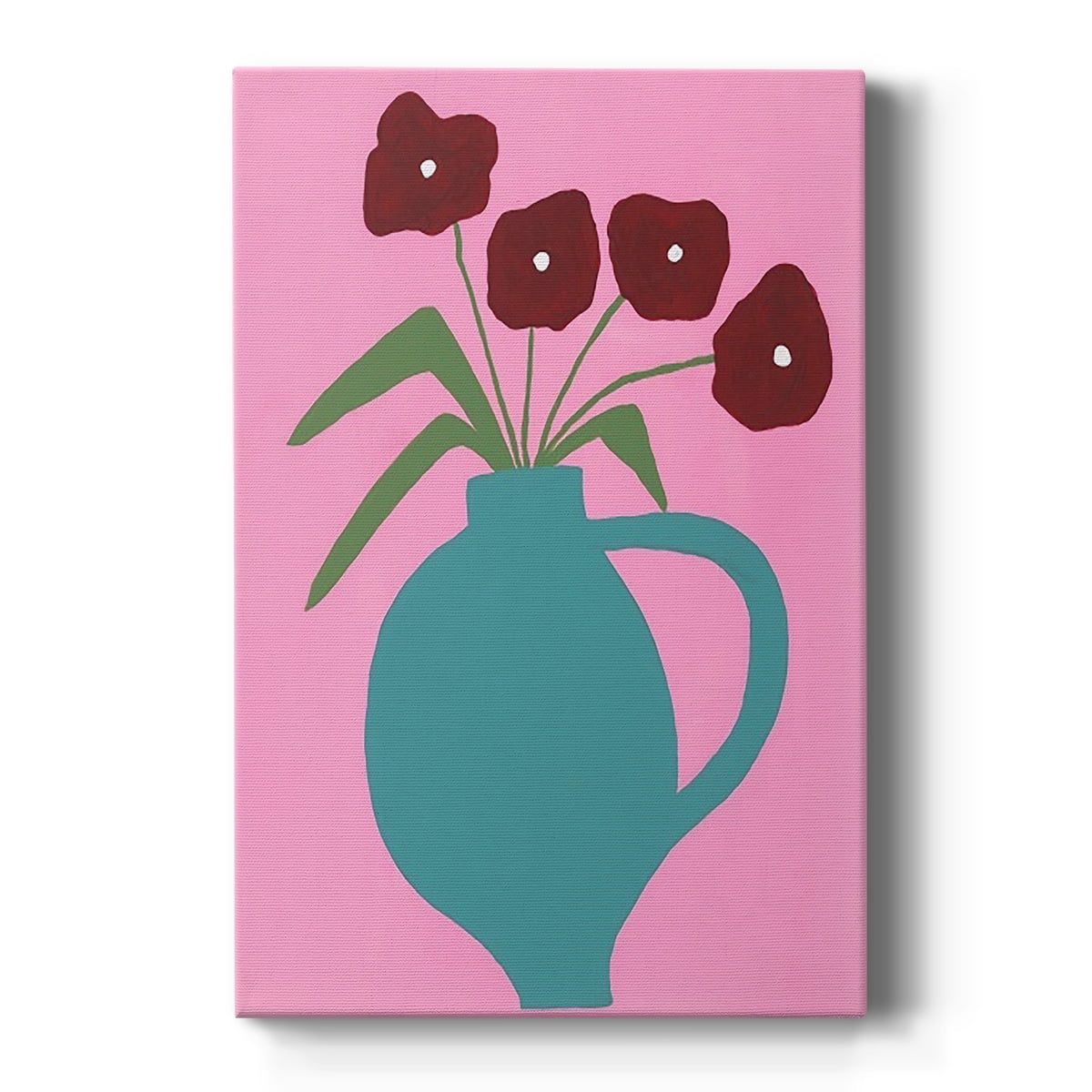 Modern Blooms IV Premium Gallery Wrapped Canvas - Ready to Hang