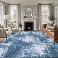 thumbnail image 1 of Modern Blue Area Rug 8x10 Washable Rug Non Slip Vintage Abstract Art Contemporary Large Area Rug Soft Stainresistant Indoor Floor Carpet for Living Room Bedroom Home Office Dining Room Nursery, 1 of 8