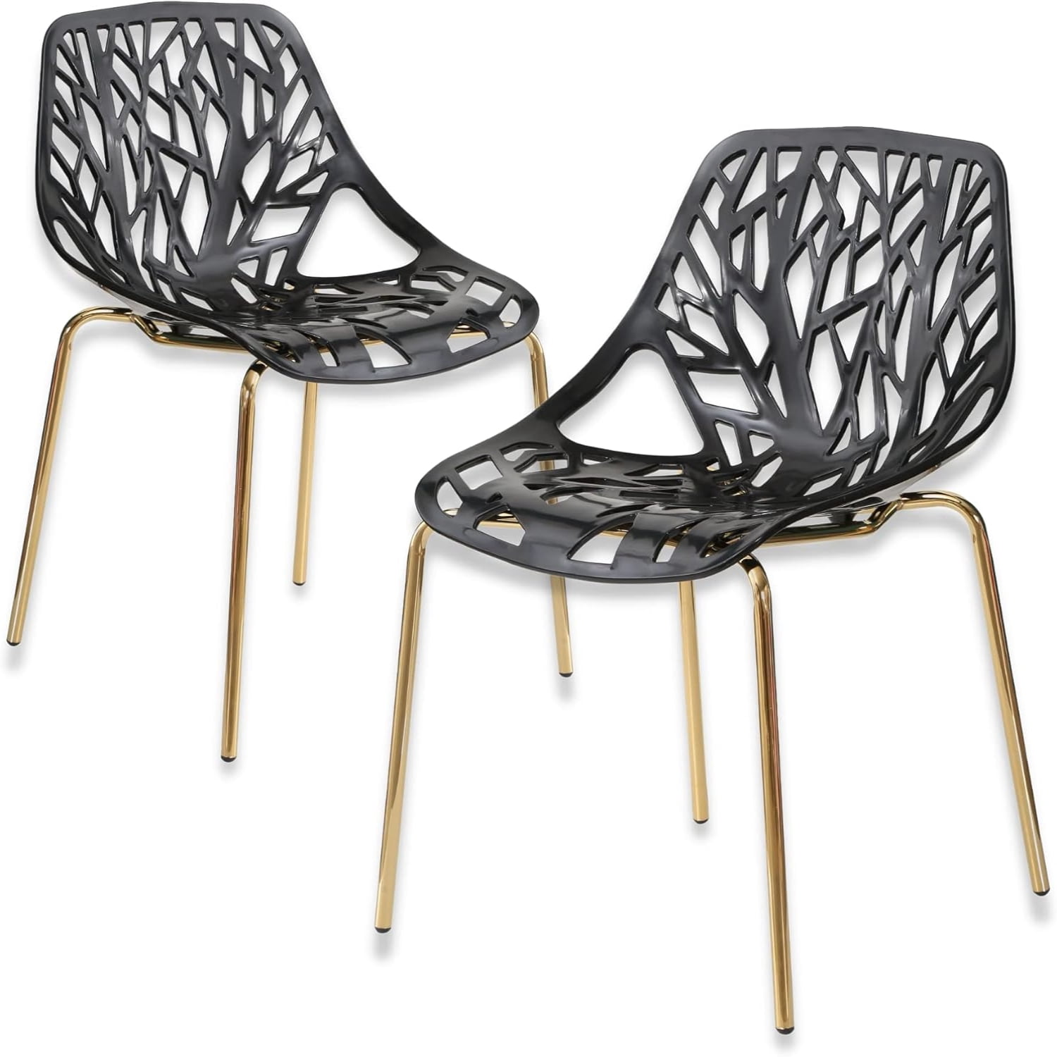 Modern Blue Dining Chairs Birch Sapling Style Chairs for Dining Room ...