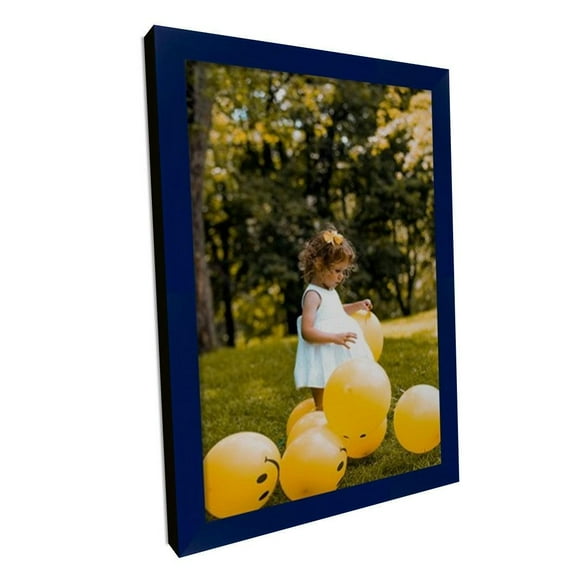 Modern Blue Picture Frame Gallery Wall Hanging