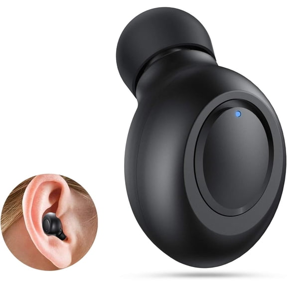 Modern Bluetooth Earbud, Invisible Wireless Headset with Enhanced Battery, Mini Size for Discreet Wear, Ergonomic Design for Comfort, Button Control for User-Friendly Experience