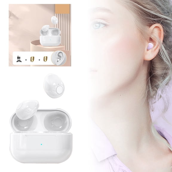 Modern Bluetooth Headset | with Battery Powered Noise Cancelling Compact Design | featuring earbuds latency | Enhance Your Experience Today B Solid Choice