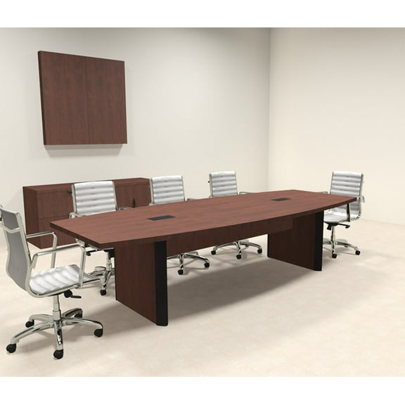 Modern Boat Shaped 10' Feet Conference Table, #OF-CON-CP2