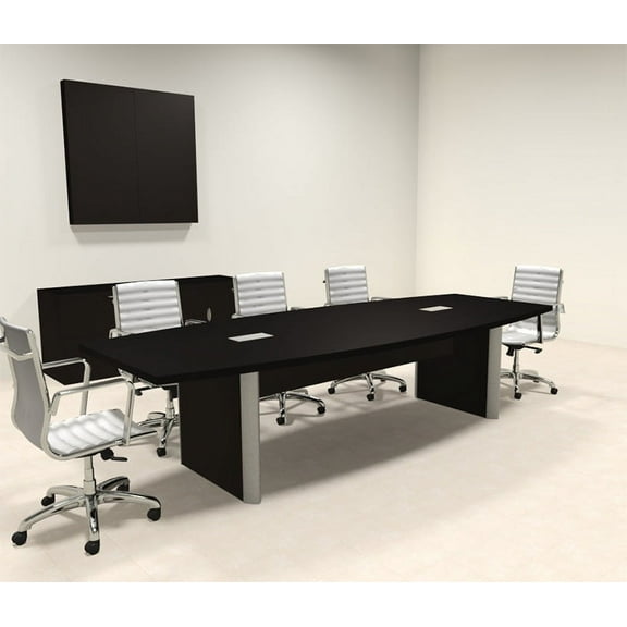 Modern Boat Shaped 10' Feet Conference Table, #OF-CON-CP5