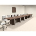 thumbnail image 1 of Modern Boat Shaped 28' Feet Conference Table, #OF-CON-CP49, 1 of 2
