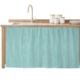 thumbnail image 1 of Modern Bohemia Cabinet Curtains 28"x51" Sink Skirt for Bathroom Kitchen, Solid Color Minimalist Linen Aqua Self Stick Adhesive Under Desk Covers Tall Laundry Cabinet Storage Organizer, 1 of 8