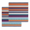 thumbnail image 1 of Modern Bohemian Kitchen Dish Towels for Drying Dishes Set of 2, Minimalist Abstract Boho Paisley Orange Red Waffle Weave Microfiber Hand Tea Bathroom Towels Quick Dry & Absorbent Towel 12x12, 1 of 7