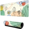 thumbnail image 1 of Modern Boho Abstract Geometric Floral Mouse Pad Gaming XL Large Mousepad Desk Mat Long Extended Big Keyboard Pads Table Accessories for Gaming and Office Pc Laptop Computer 31.5 X 11.8 Inch, 1 of 6