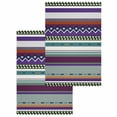 thumbnail image 1 of Modern Boho Art Kitchen Dish Towels for Drying Dishes Set of 2, Colorful Abstract Bohemian Paisley Minimalist Waffle Weave Microfiber Hand Tea Bathroom Towels Quick Dry & Absorbent Towel 15.7x23.6, 1 of 7