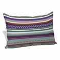 thumbnail image 1 of Modern Boho Art Pillow Covers, Linen Long Throw Pillow Case, Colorful Abstract Bohemian Paisley Minimalist Holiday Pillow Protector Decorative Cushion Cover for Living Room/Bedroom 20" x 30", 1 of 8