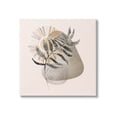 thumbnail image 1 of Modern Boho Plant Leaf Sun Botanical & Floral Graphic Art Gallery Wrapped Canvas Print Wall Art, 1 of 7
