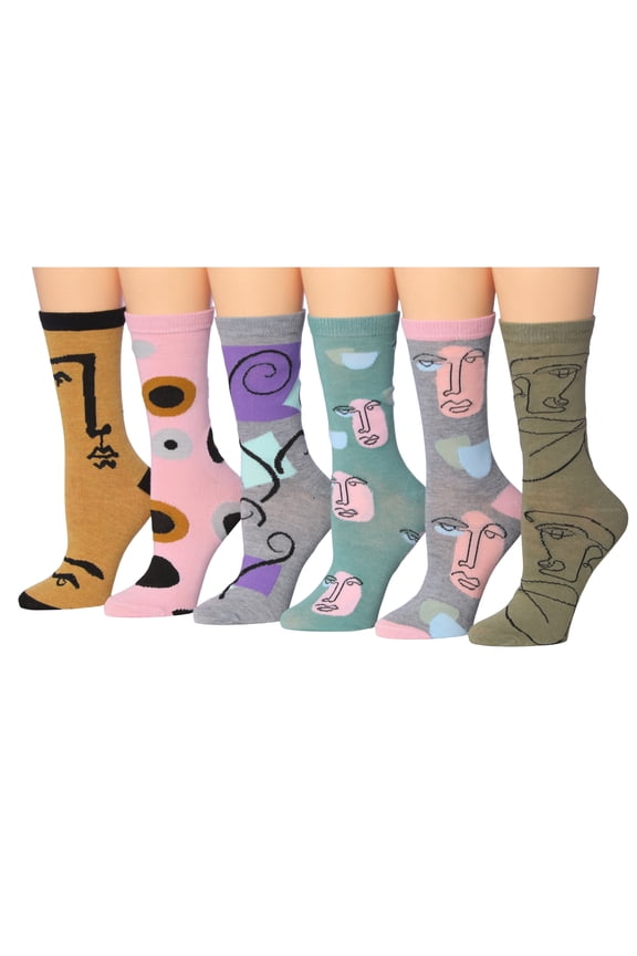 Modern Bold Abstract - 6 Pairs
