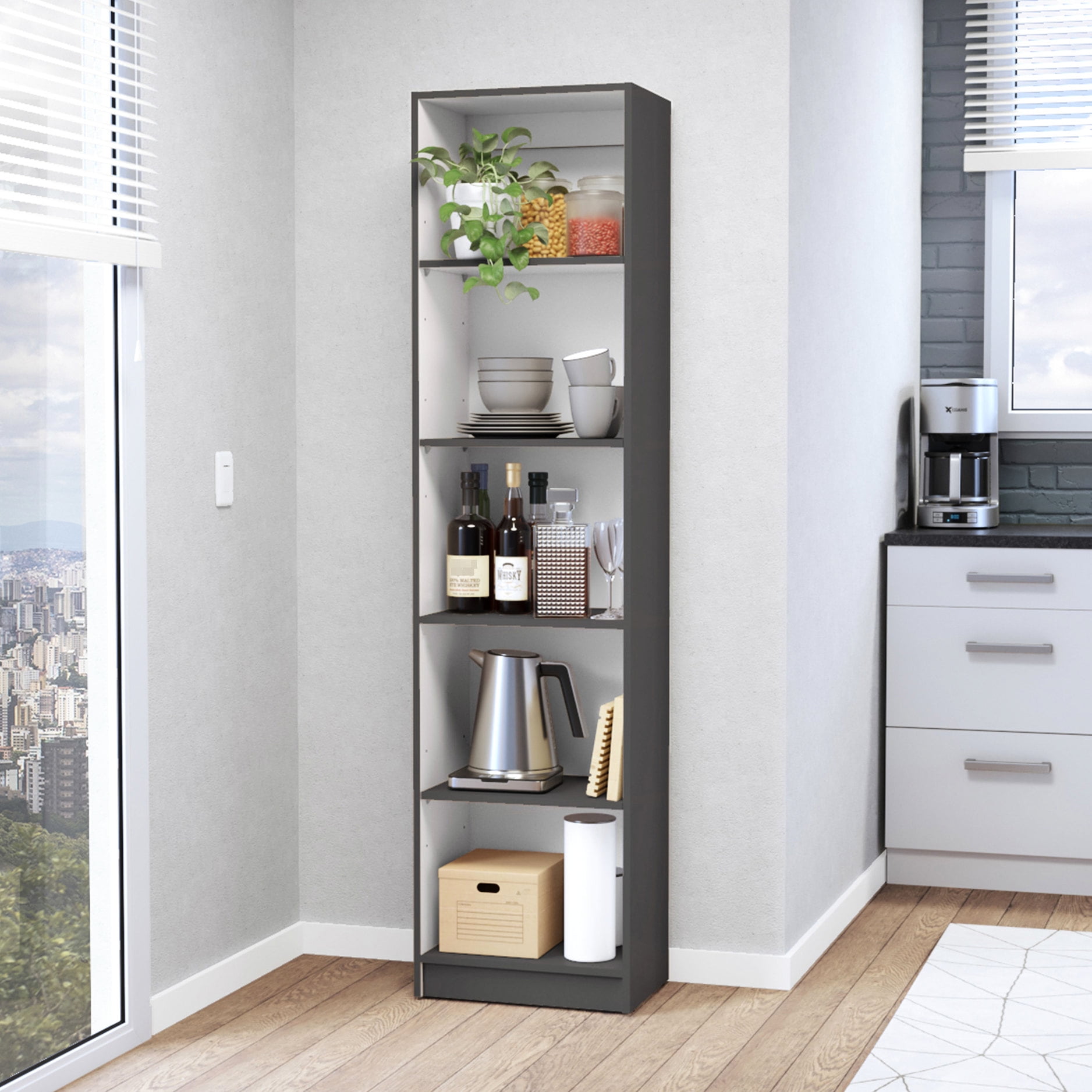 Modern Bookcase Design / Efficient Storage for Home Libraries - Walmart.com